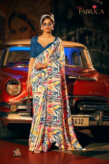 Saanvi By The Fabrica Designer Partywear Saree Collection